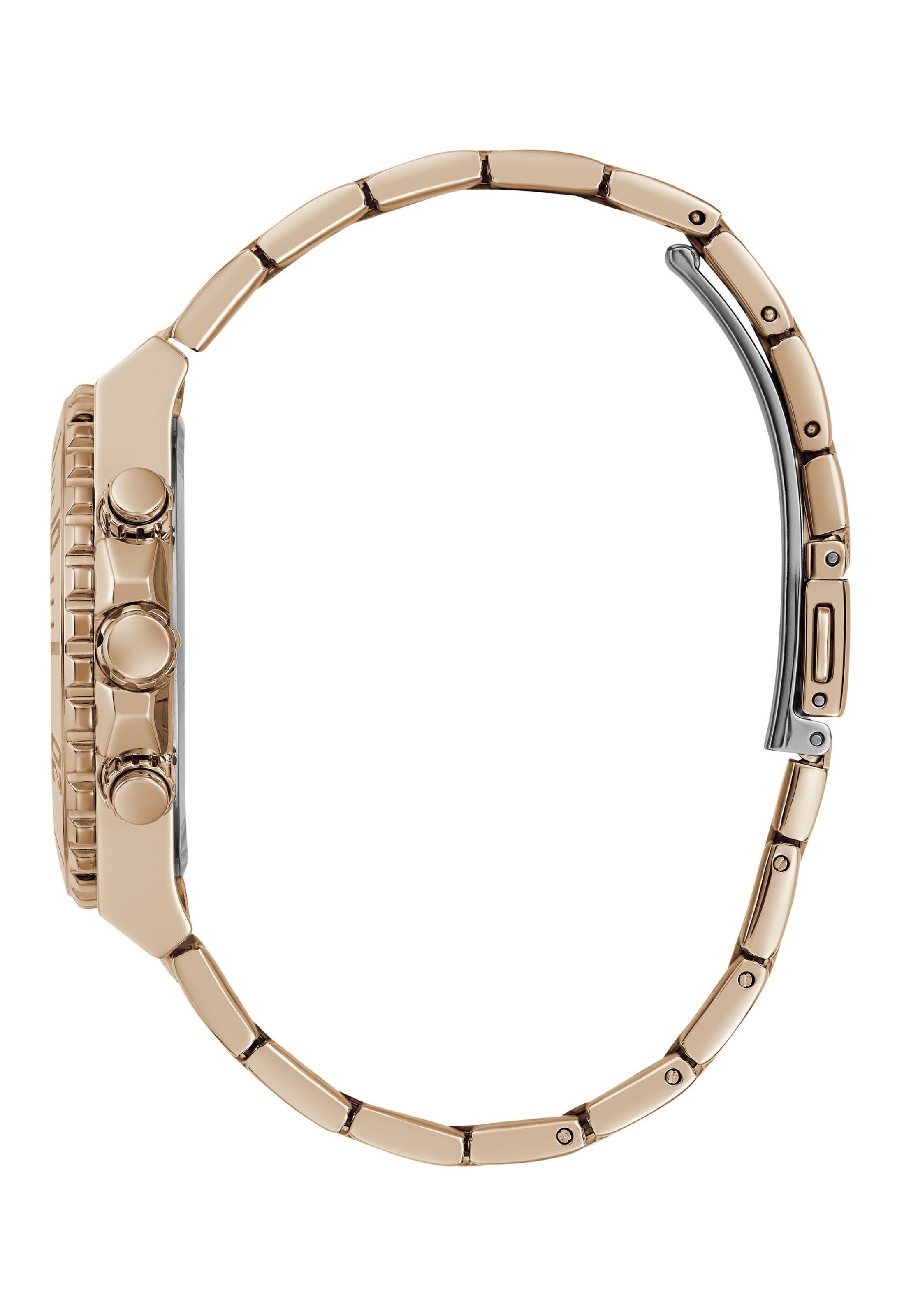 GUESS Analoog horloge 'Phoebe' in Goud