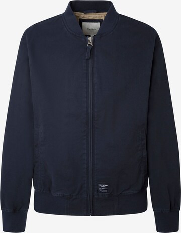 Pepe Jeans Between-Season Jacket 'VING' in Blue: front