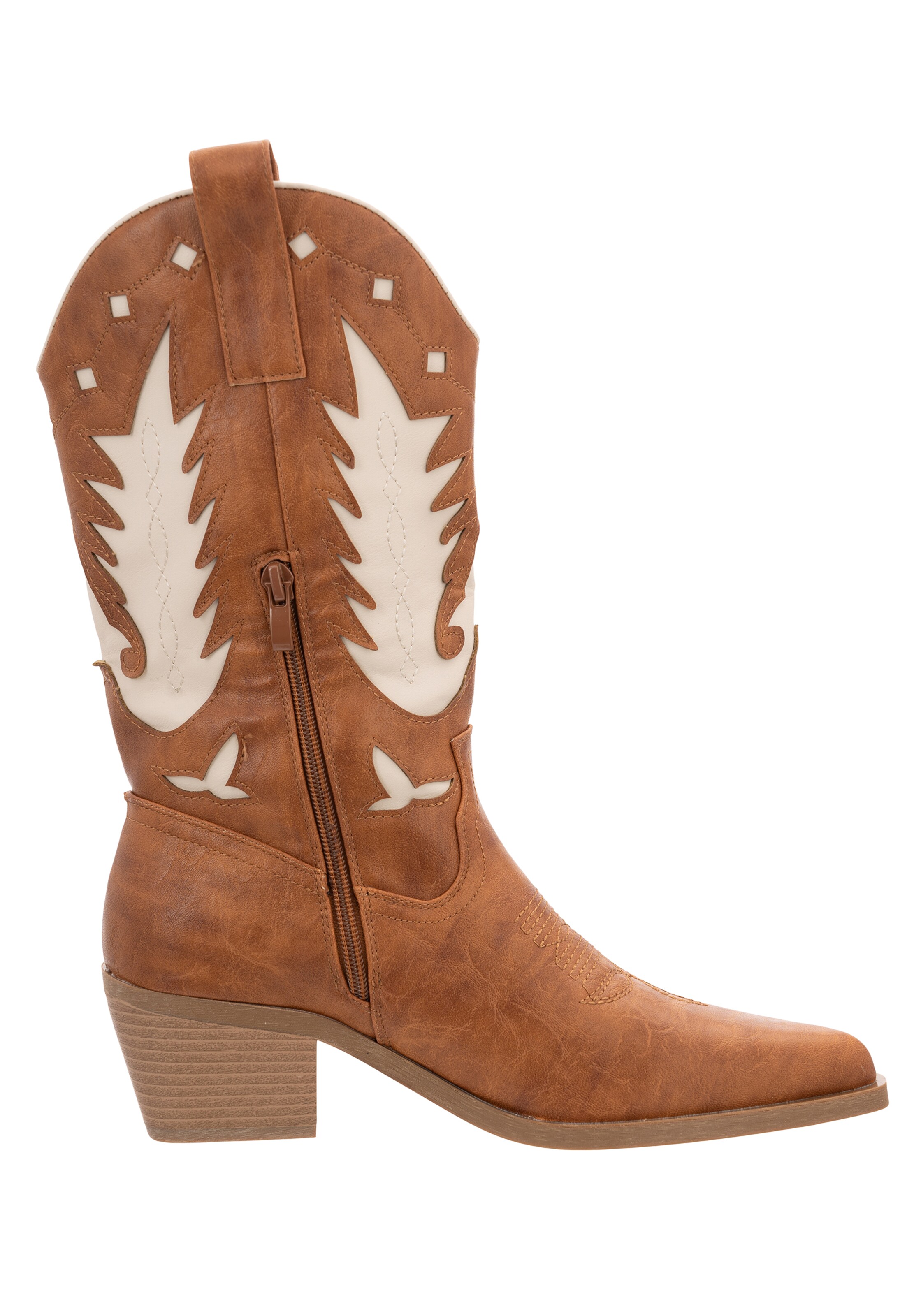 Stivale da cowboy di Salinyang in beige