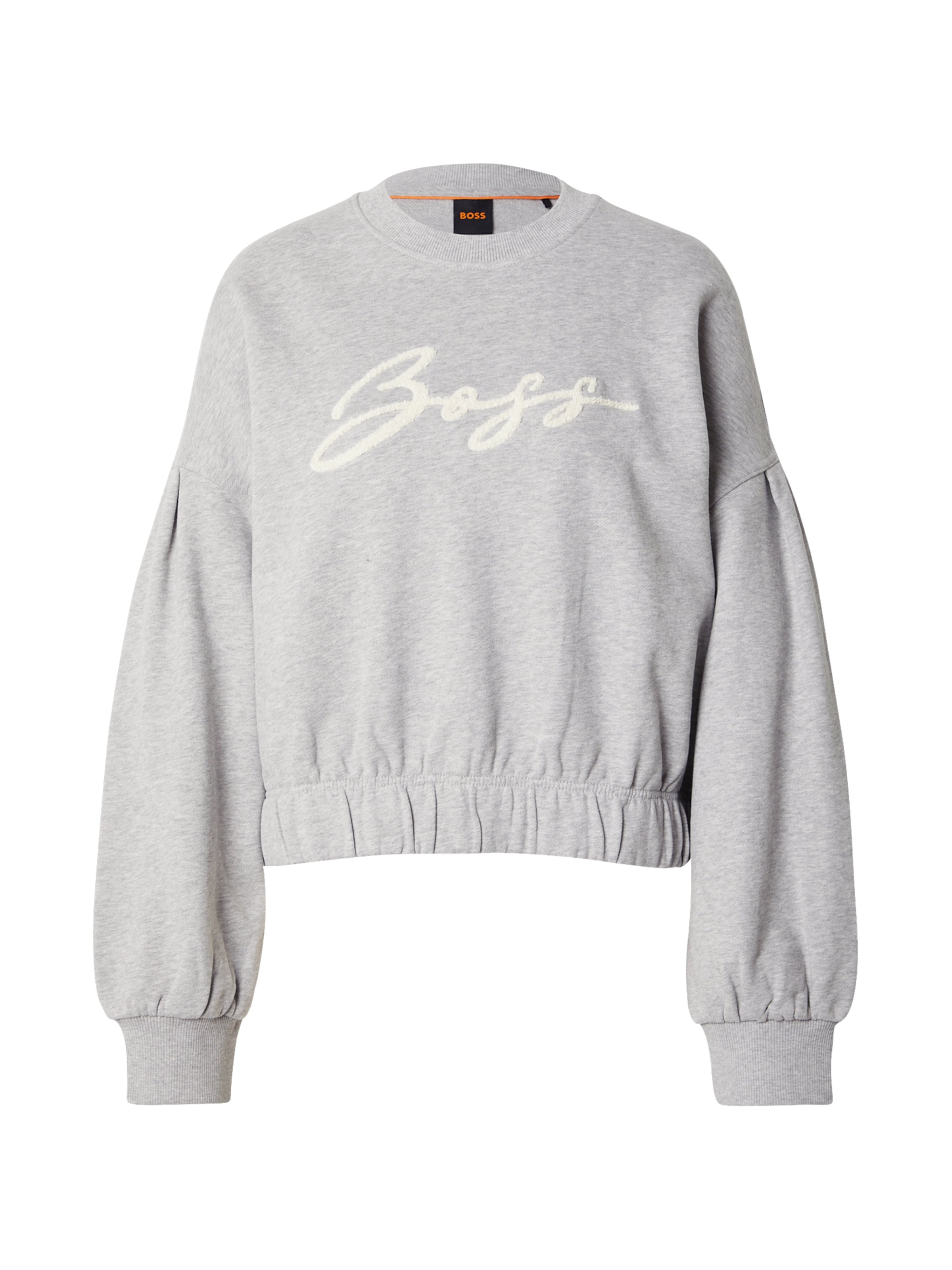 Felpa 'C_Easton' di BOSS in grigio: frontale