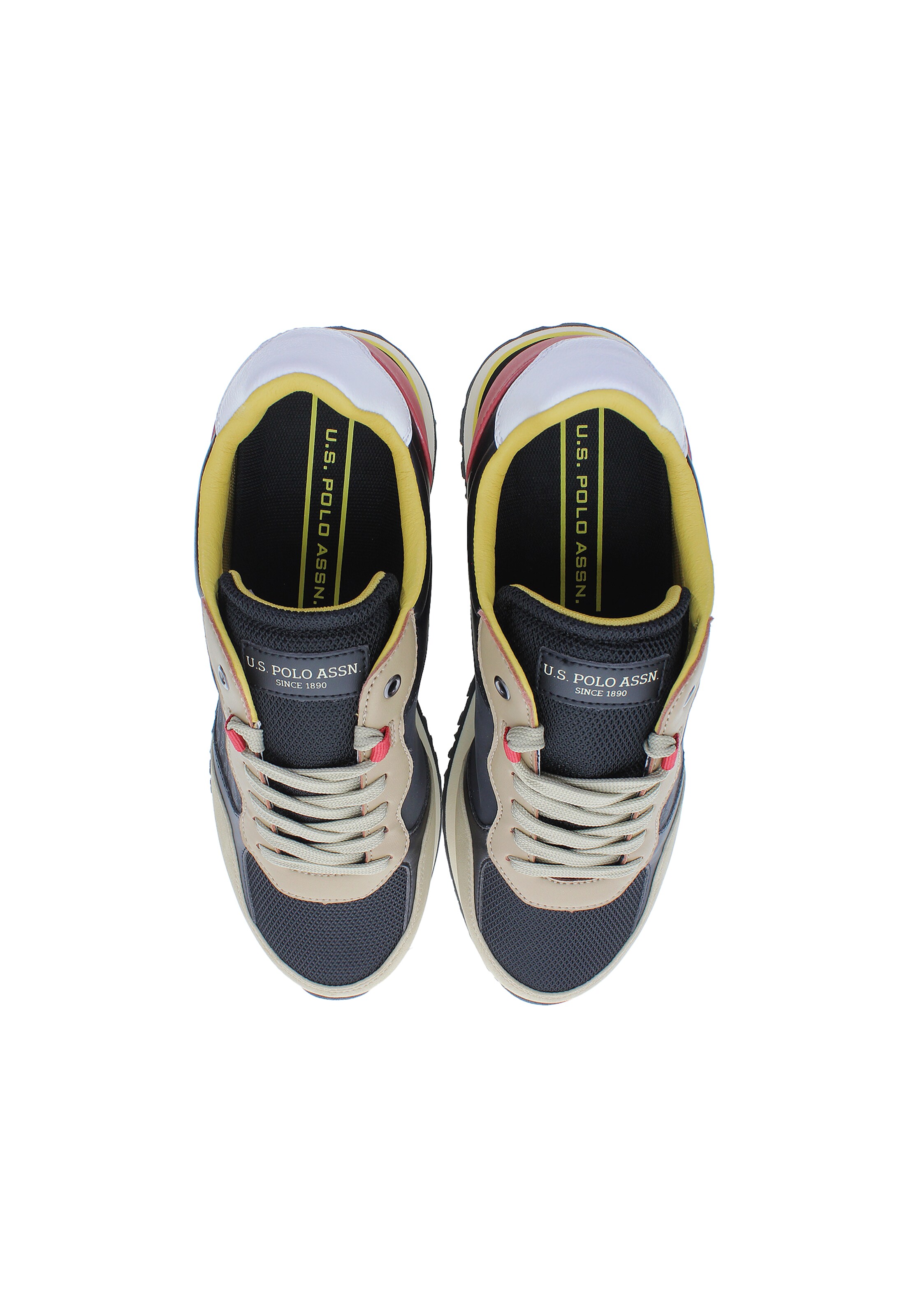 U.S. POLO ASSN. Sneakers laag 'Xirio' in Zwart