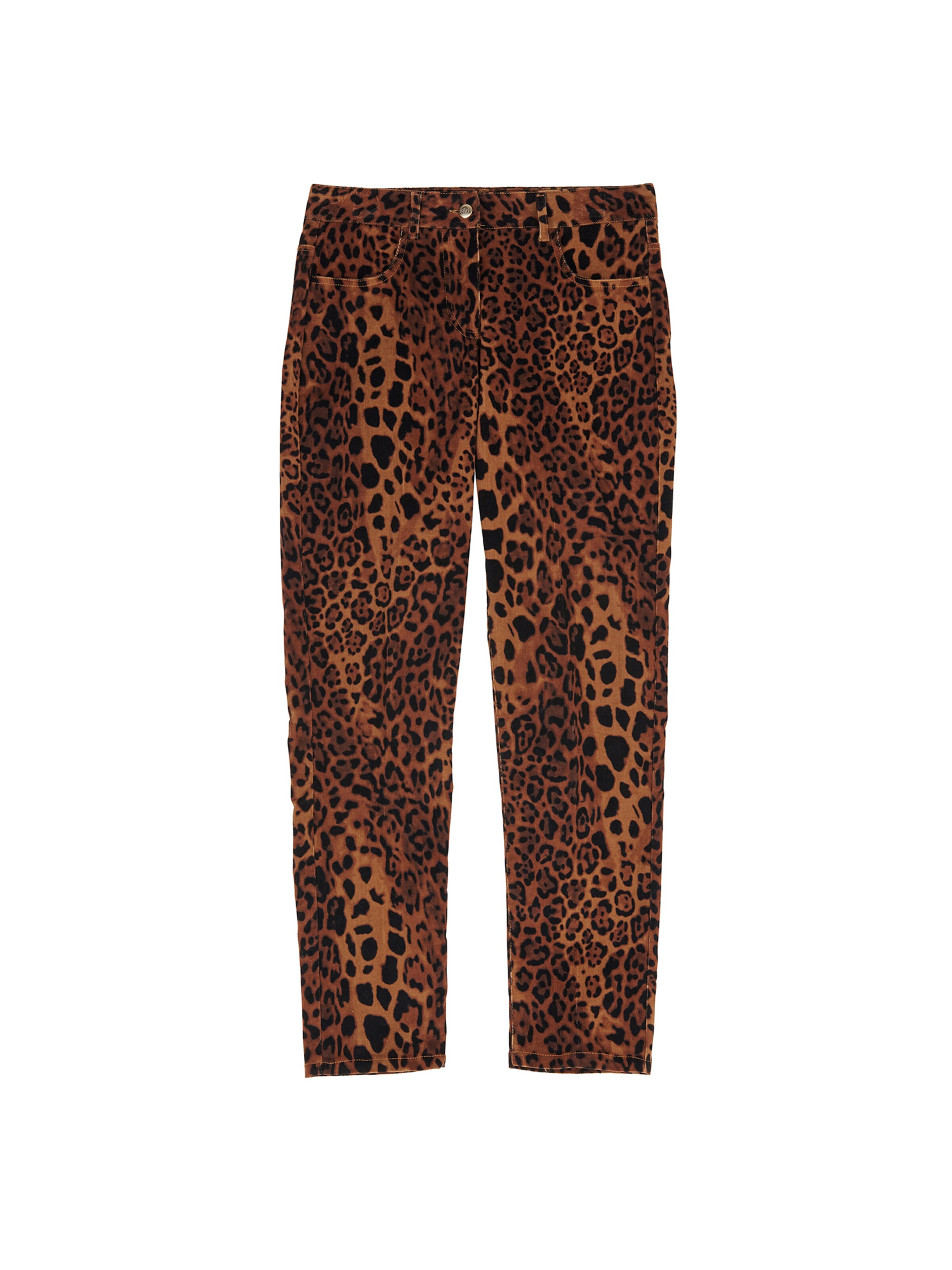 Camomilla Italia Regular Broek 'Katez' in Bruin: voorkant