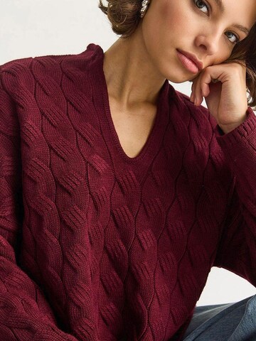 Bianco Lucci Sweater in Red