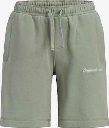 Pantalon Jack & Jones Junior en vert : devant