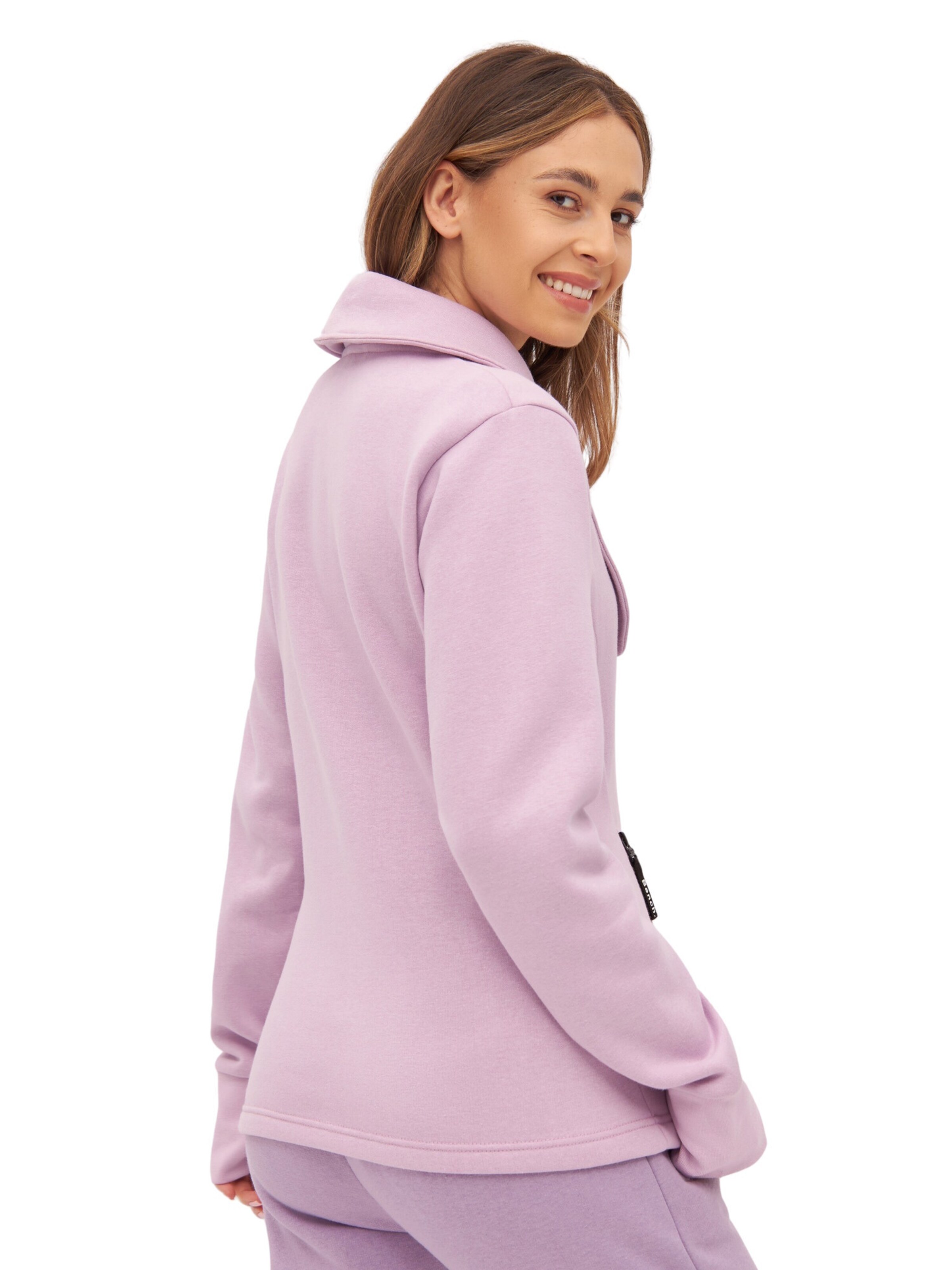 BENCH Sweat jacket 'Haylo' in Pink