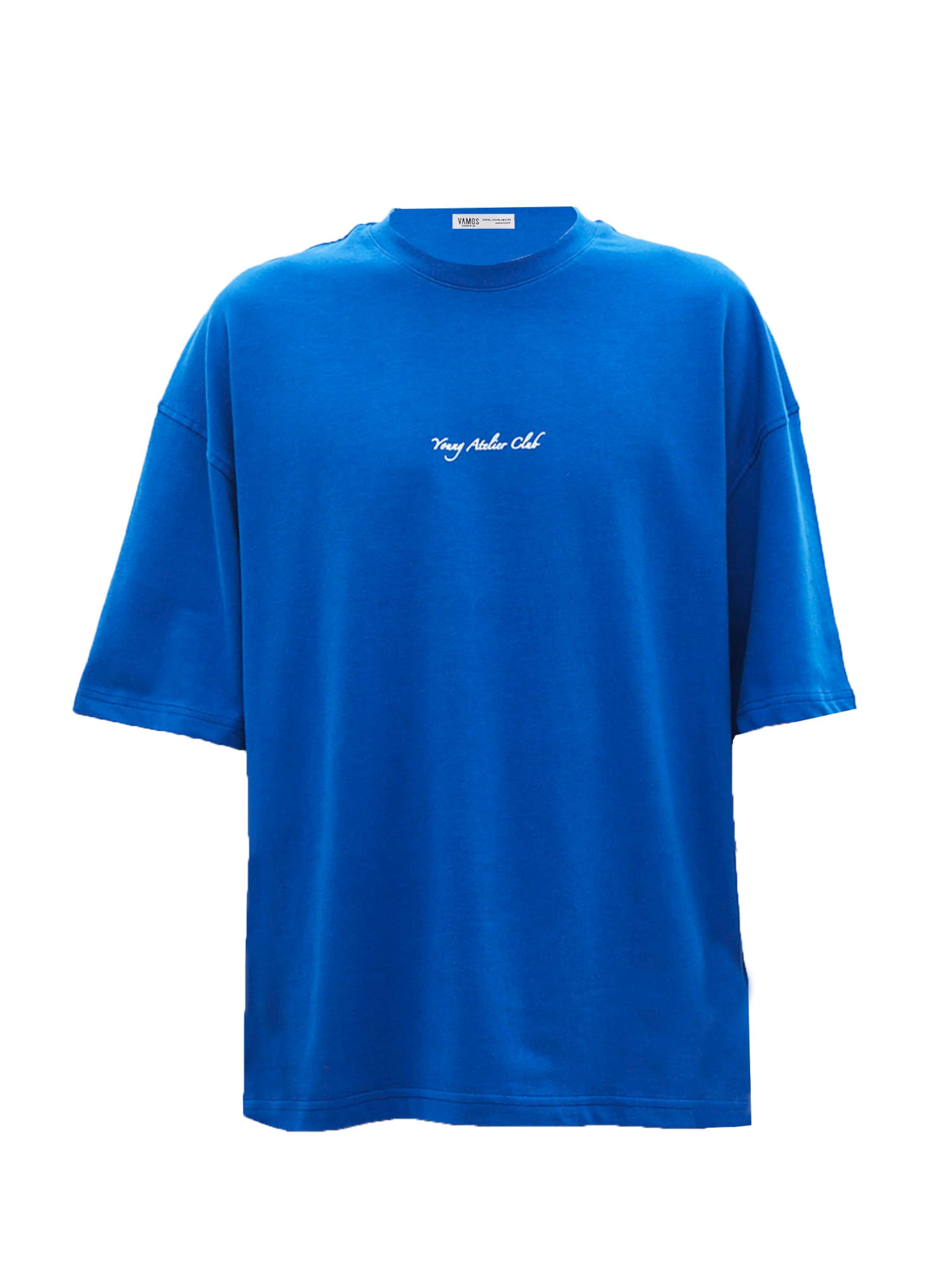VAMOS CLO Тениска 'Ontario' в синьо: отпред