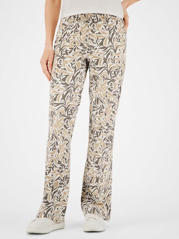 Coupe slim Pantalon 'ZURI126' Gardeur en beige : devant