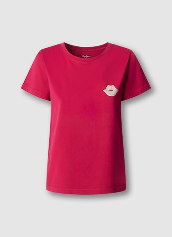 Pepe Jeans T-Shirt 'Brule' in Rot