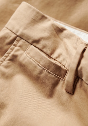 Superdry Úzky strih Chino nohavice - Béžová
