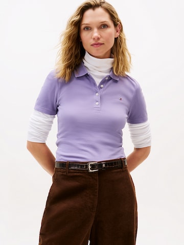 TOMMY HILFIGER Shirt '1985' in Lila: voorkant