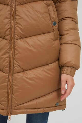 Oxmo Winter coat 'Tabata' in Brown