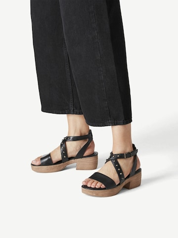 TAMARIS Strap Sandals in Black