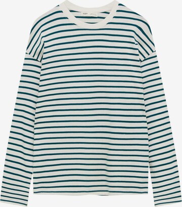 Tricou de la Pull&Bear pe alb: față