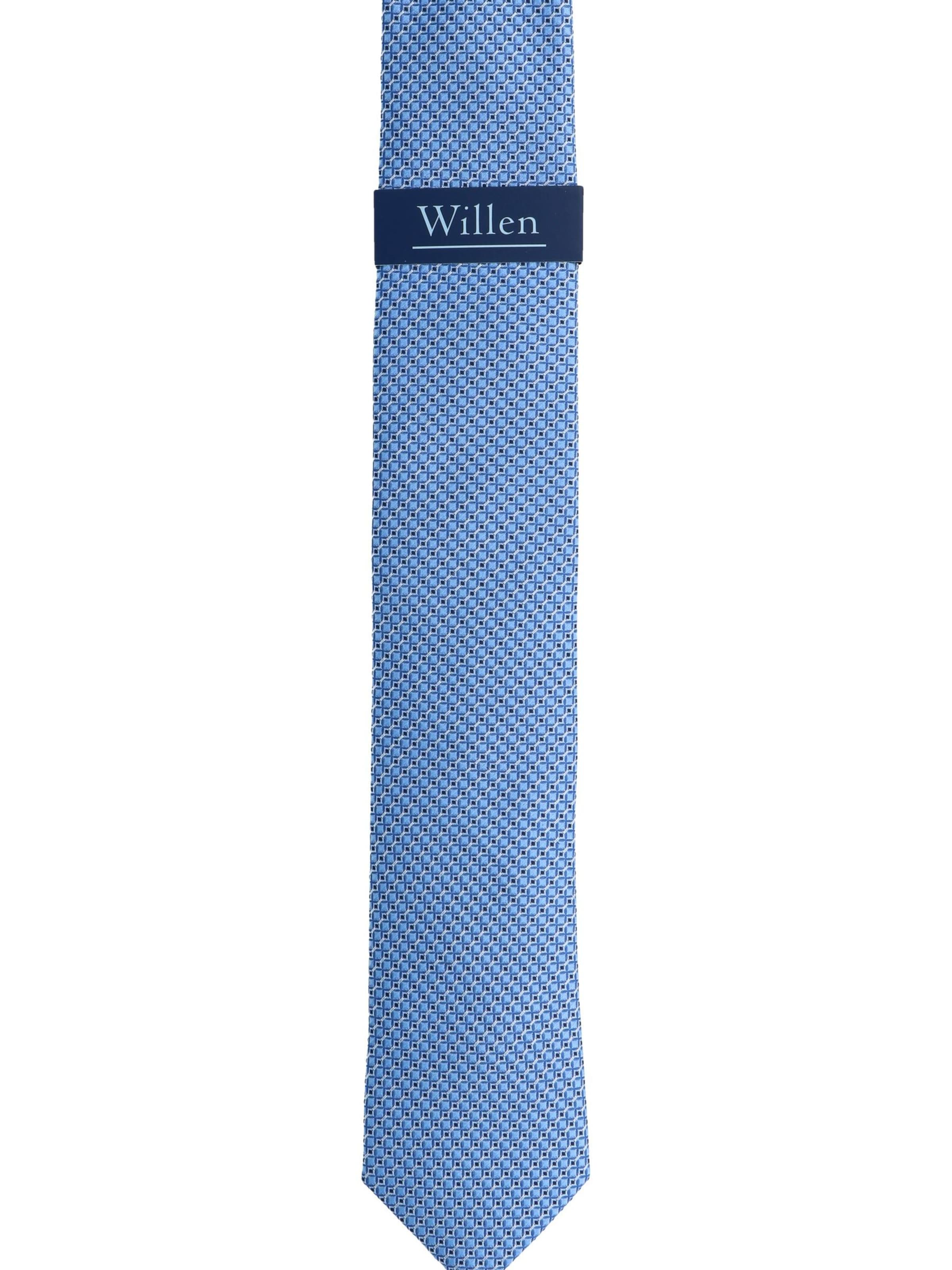 WILLEN Krawatte 'Minimal'‌‌‌‌ in Blau
