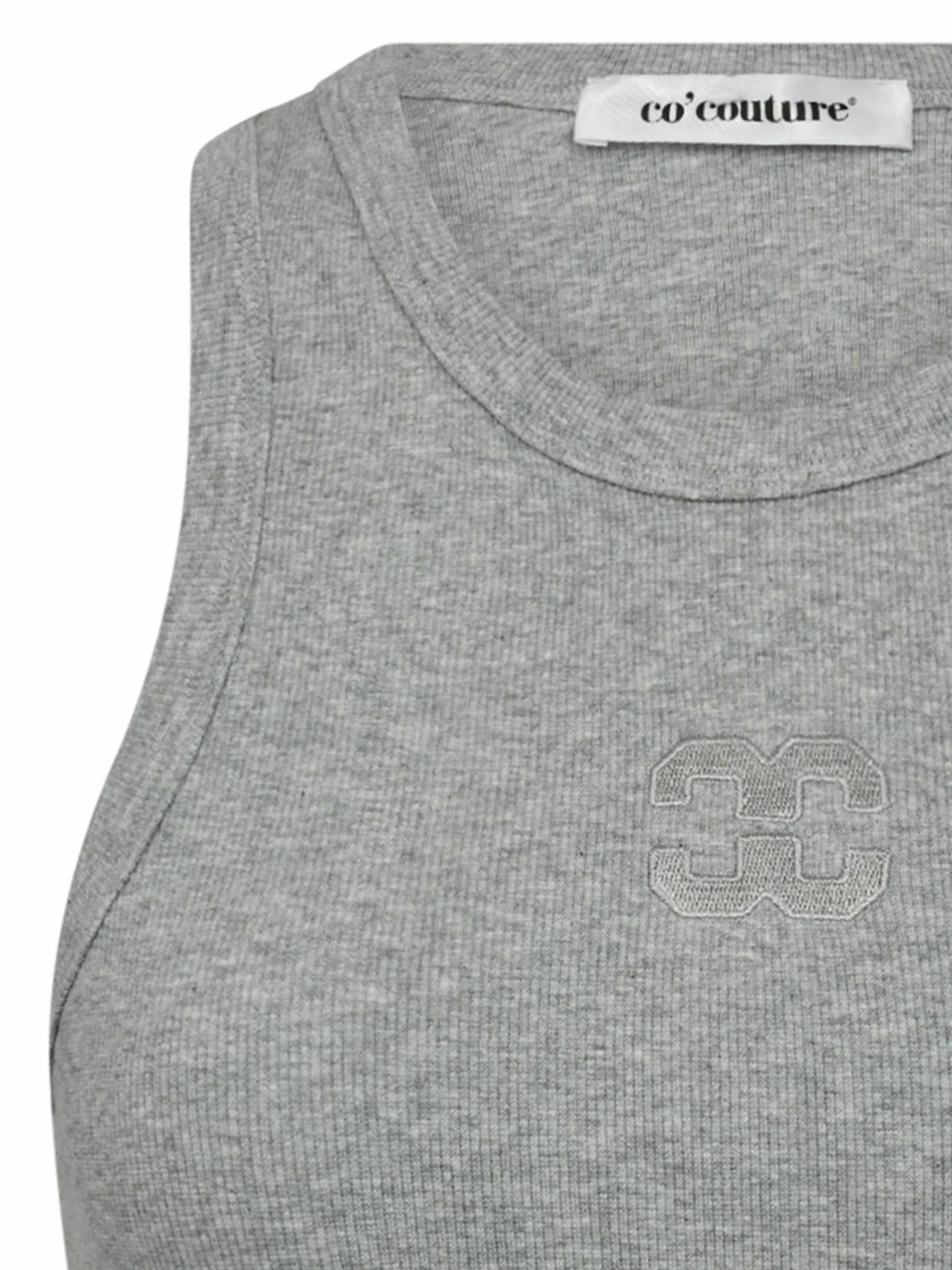 co'couture Top 'Sahara' in Grey