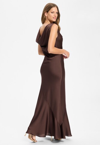 SWING Abendkleid in Braun