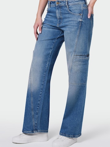 M.O.D MIRACLE OF DENIM Wide leg Jeans in Blauw