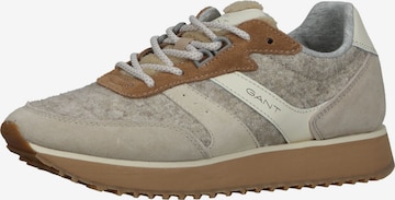 GANT Sneakers laag in Beige: voorkant