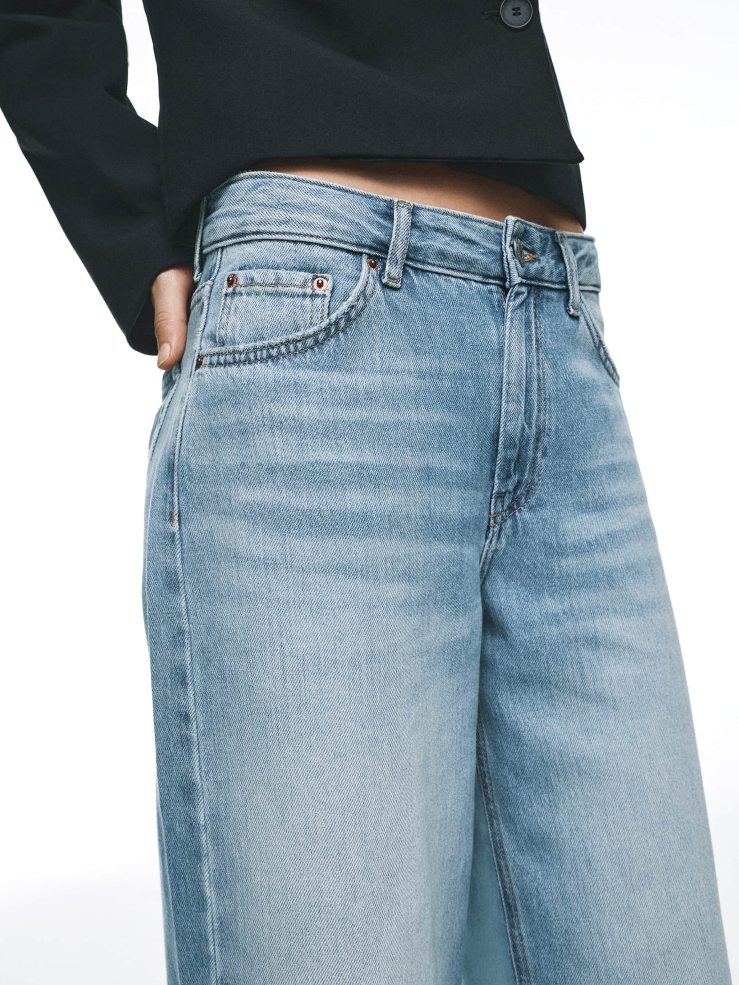 Pull&Bear Baggy Jeans in Blue
