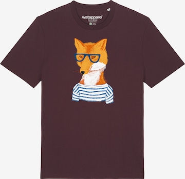 Watapparel T-Shirt ' Fuchs ' in Rot: Vorderseite