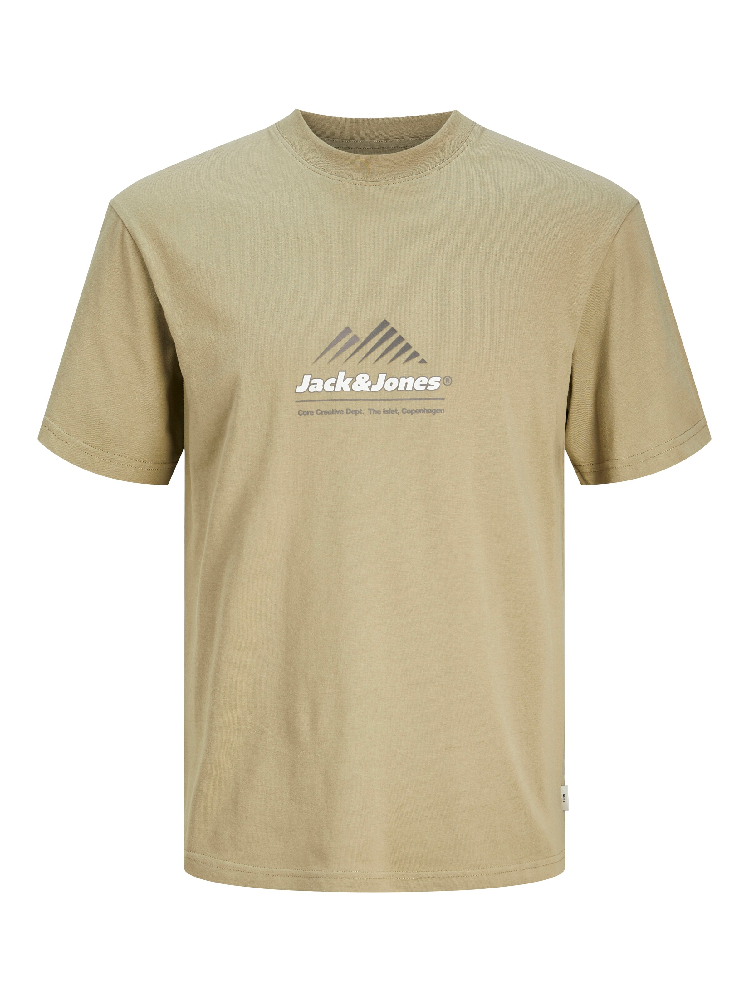 JACK & JONES Shirt 'JCOLima' in Beige: front