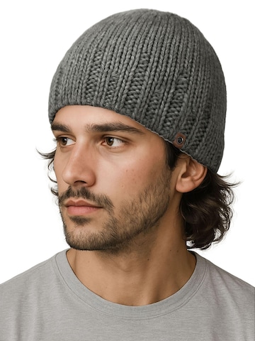 Neverless Beanie '2023' in Grey: front