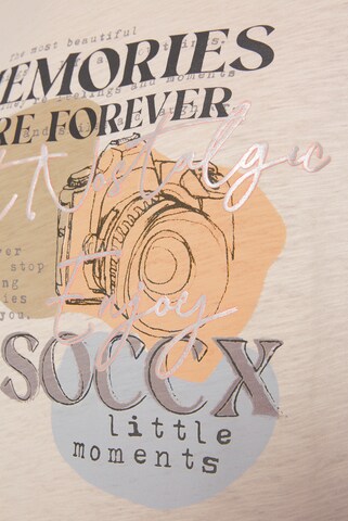 Soccx T-Shirt in Beige