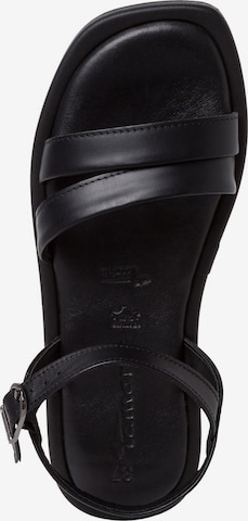 TAMARIS Sandals in Black