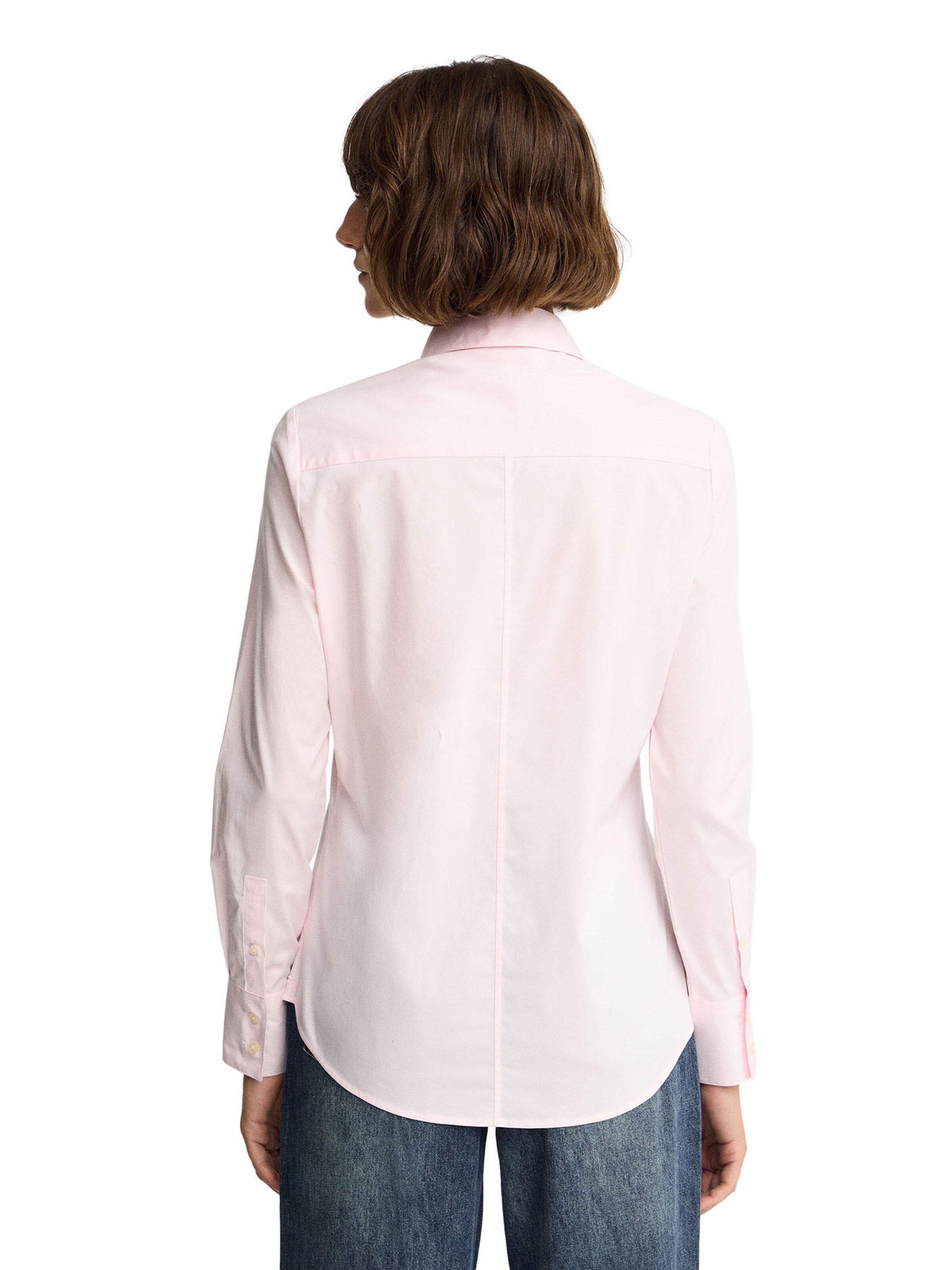 Polo Club Blouse Bodysuit in Pink