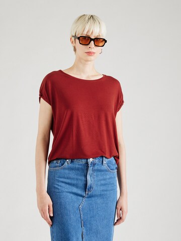 VERO MODA T-Shirt 'VMAVA' in Rot: Vorderseite