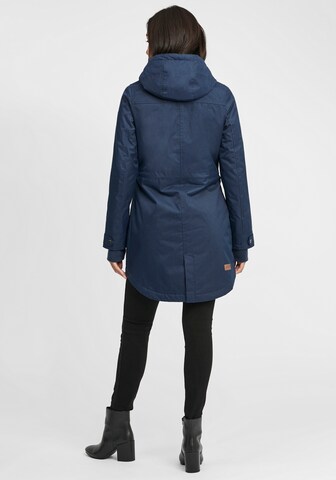 Oxmo Between-seasons parka 'Bella' in Blue