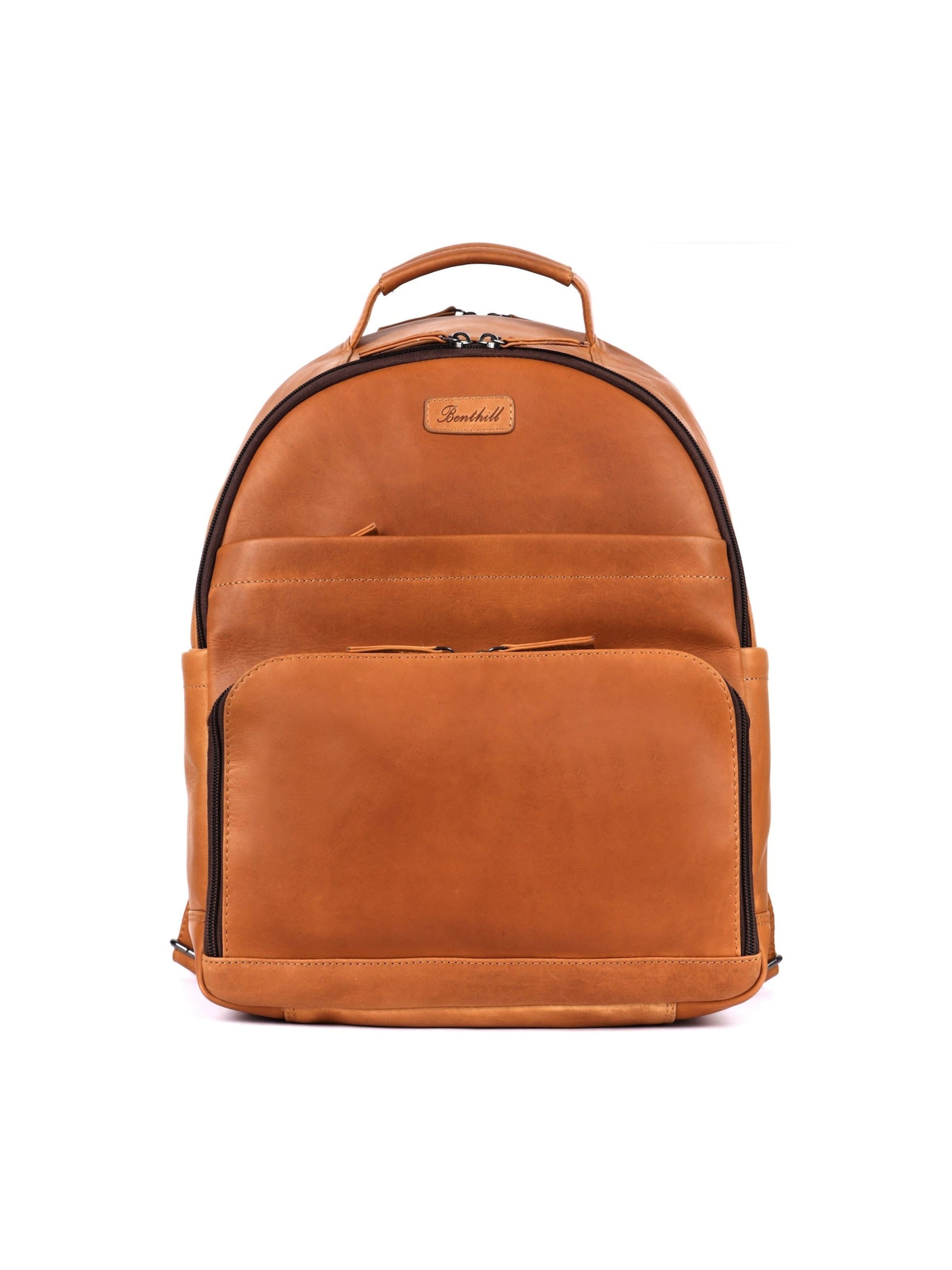 Benthill Rucksack‌‌‌‌ in Braun: Vorderseite