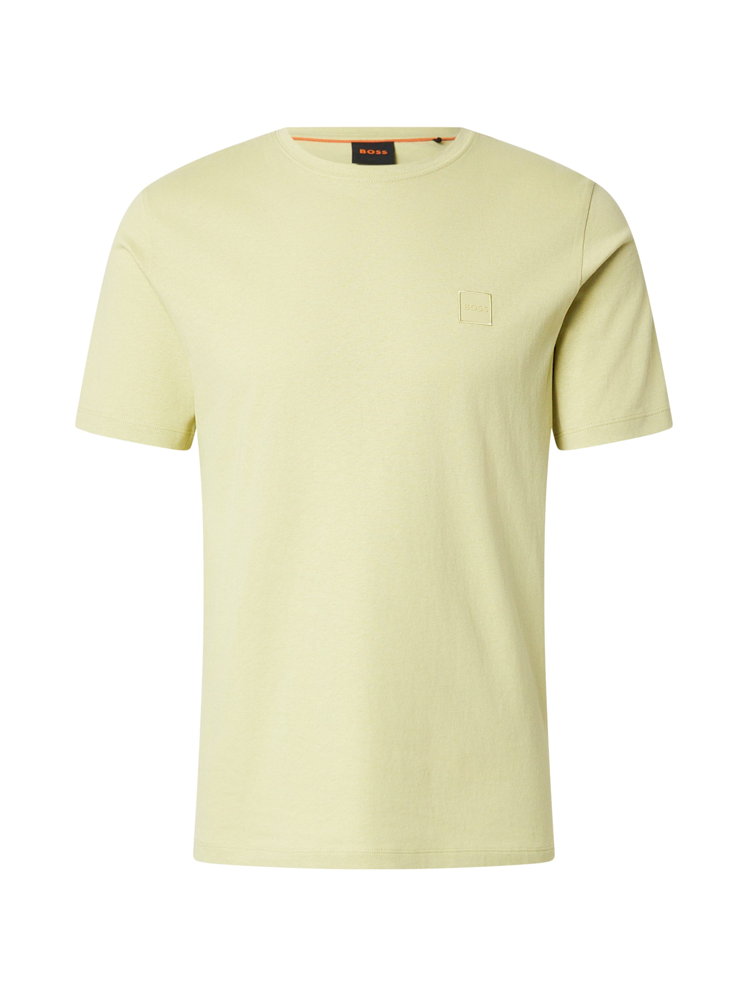 T-Shirt 'Tales' BOSS en jaune : devant