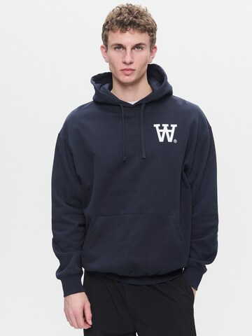WOOD WOOD - Camiseta 'Cass AA' en azul: frente