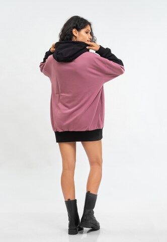 Sweat-shirt Tom Barron en rose