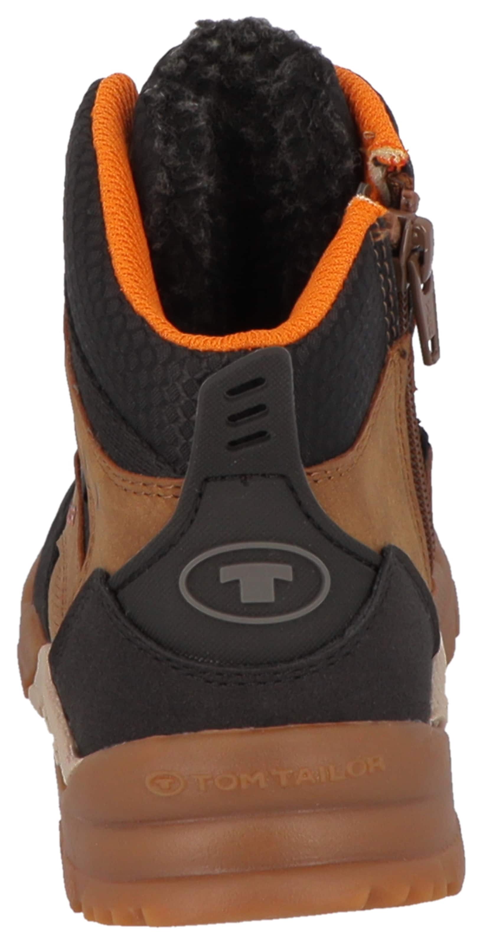 TOM TAILOR Boots in Brown