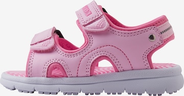 Sandales 'Bungee' Reima en rose : devant