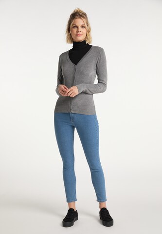 usha BLUE LABEL Knit Cardigan in Grey