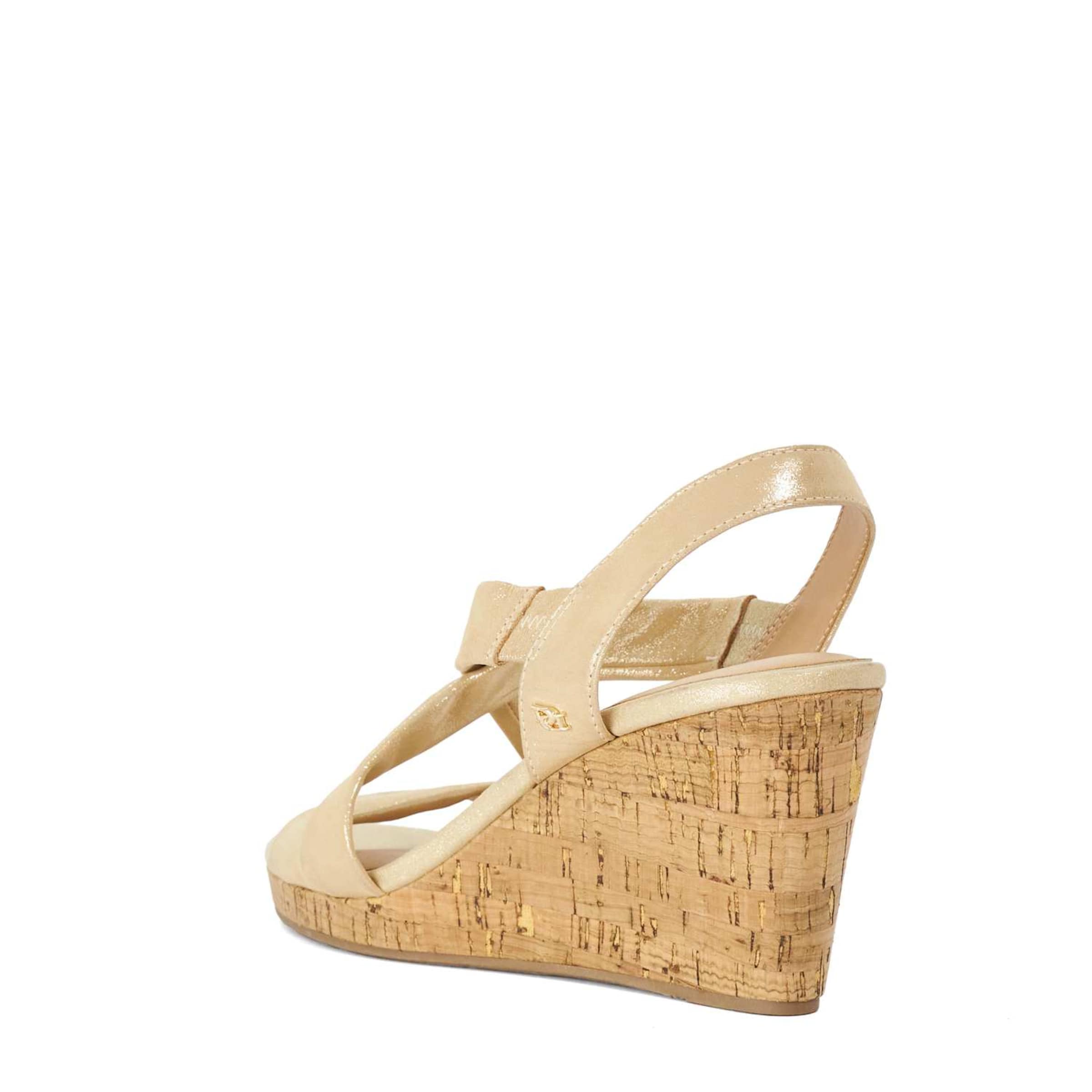 Dune LONDON Sandaal 'Kamies' in Goud