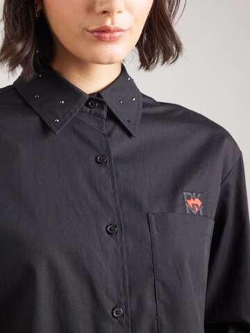 DKNY Bluse in Schwarz