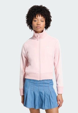 ADIDAS ORIGINALS Sweatvest 'Firebird' in Roze: voorkant