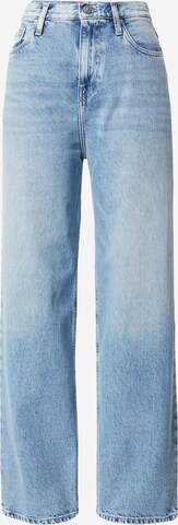 Calvin Klein Jeans Wide leg Jeans in Blue: front