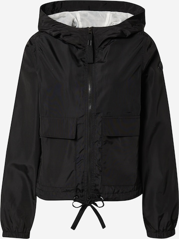 QS Between-Season Jacket in Black: front