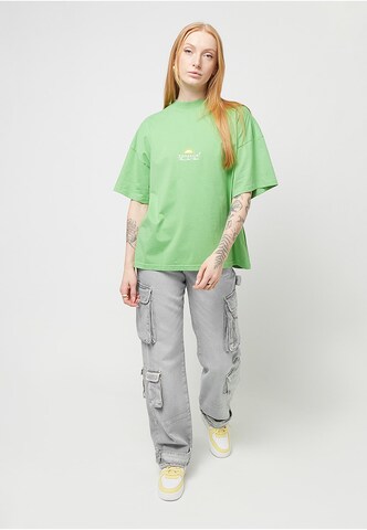 T-shirt 'Flora' Pegador en vert