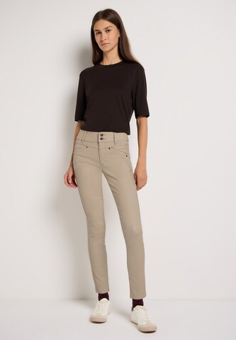 Street One Studio Slimfit Hose in Beige