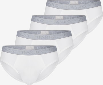 Hanro Slip 'Cotton Essentials' in White: front