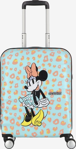 Trolley 'Disney ' di American Tourister in blu: frontale