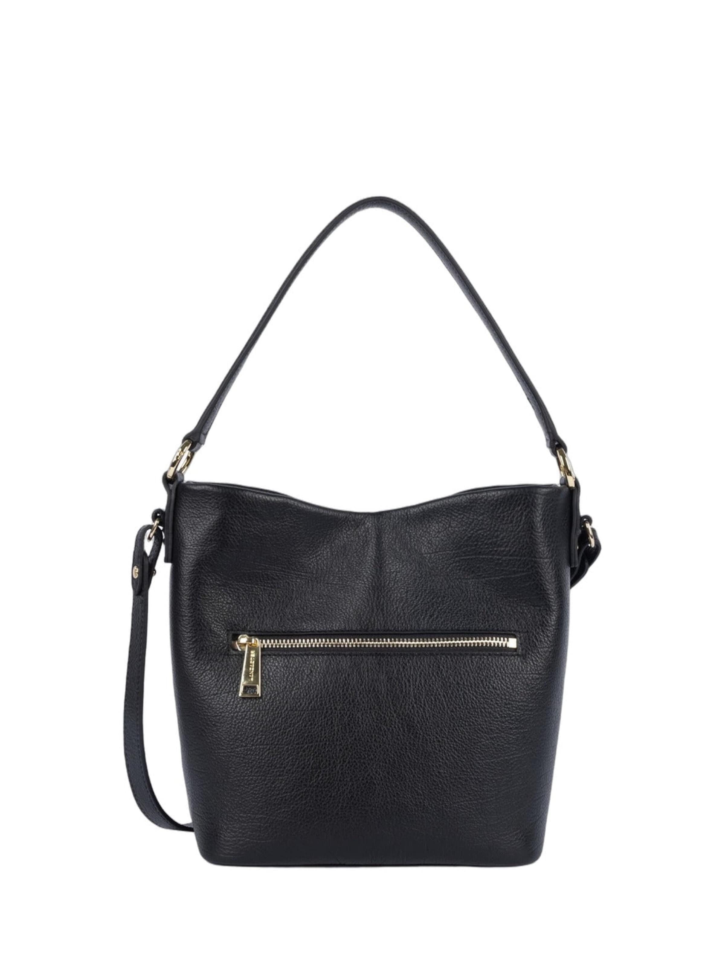 LANCASTER Paris - Mala de ombro 'Dune' em preto