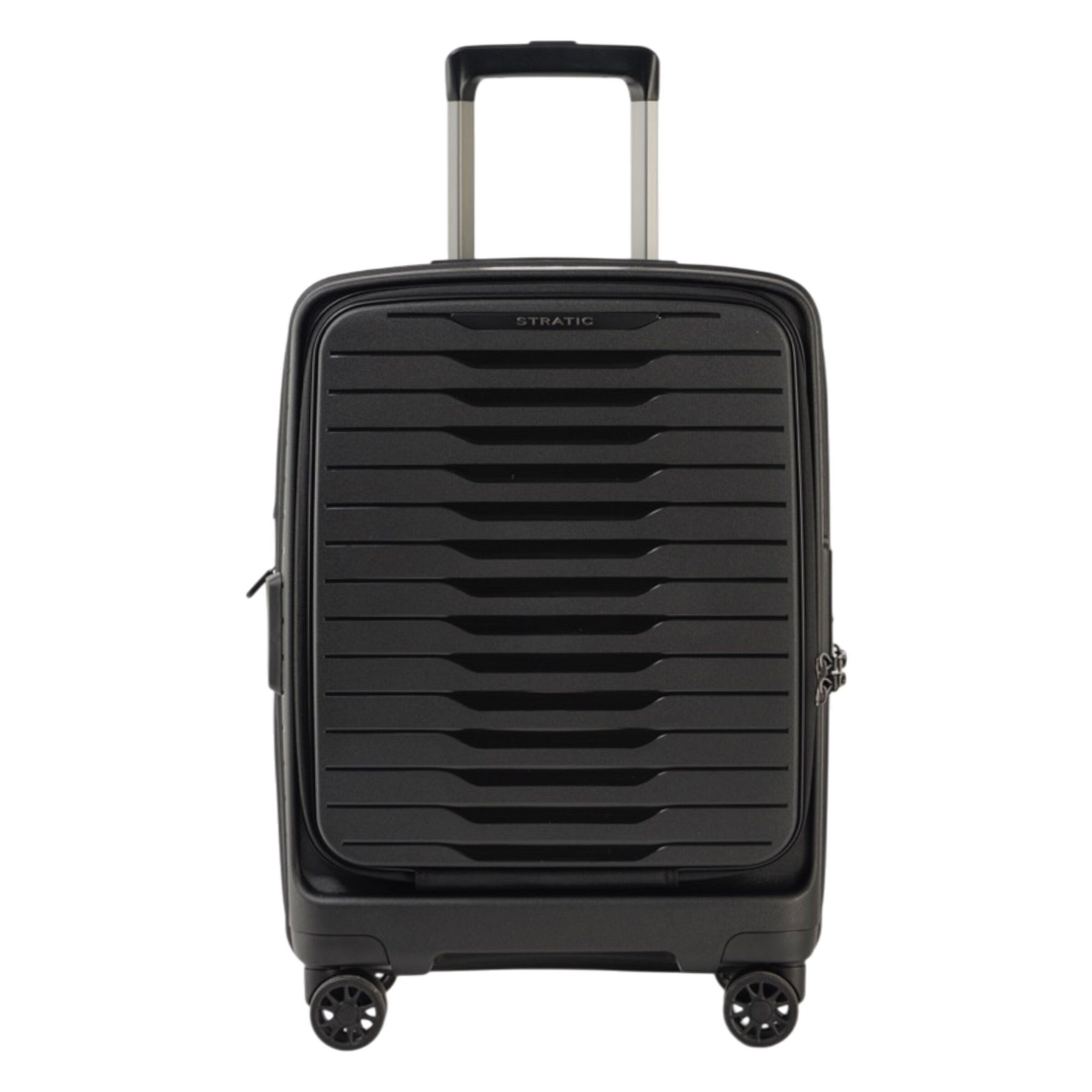 Stratic Trolley 'Novium' in Schwarz: Vorderseite