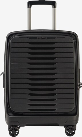 Stratic Trolley 'Novium' in Schwarz: Vorderseite